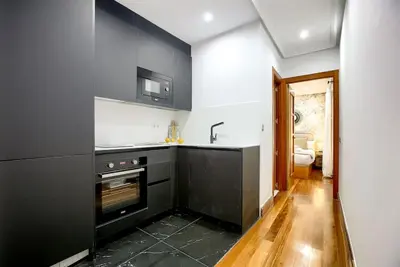 Una cocina o zona de cocina en Cozy flat in the center of Madrid-COMEND-3-DE