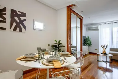 Zona de estar de Great flat in the center of Madrid-COMEND-3-I