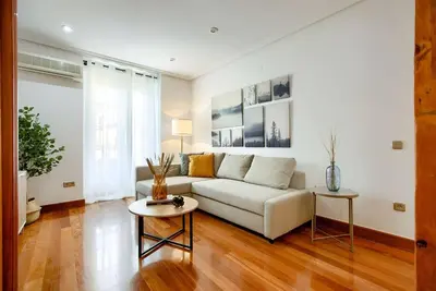 Zona de estar de Great flat in the center of Madrid-COMEND-3-I