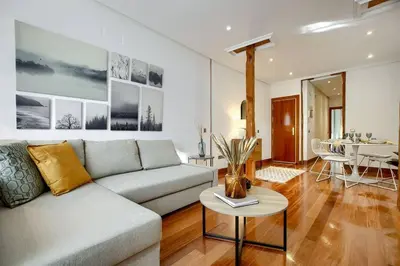 Zona de estar de Great flat in the center of Madrid-COMEND-3-I