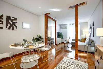 Zona de estar de Great flat in the center of Madrid-COMEND-3-I