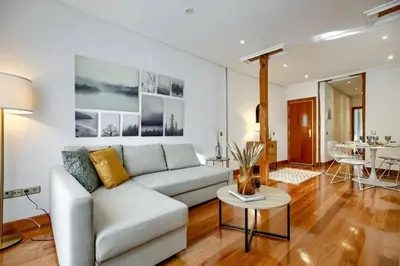 Zona de estar de Great flat in the center of Madrid-COMEND-3-I