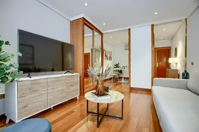 Zona de estar de Authentic apartment in Madrid-COMENDA-1-DE