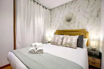 Cama o camas de una habitación en Apartment in the center of Madrid-COMENDA-1-I