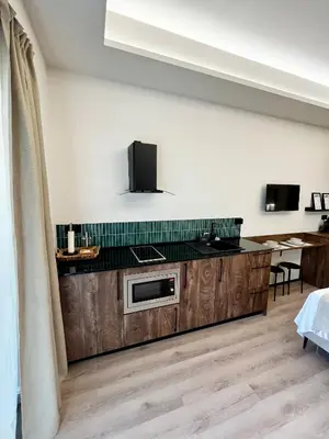 Una cocina o zona de cocina en Retiro Studio