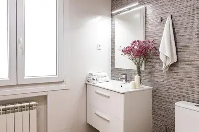 Un baño de Nice apartment near Gran Vía VAL27