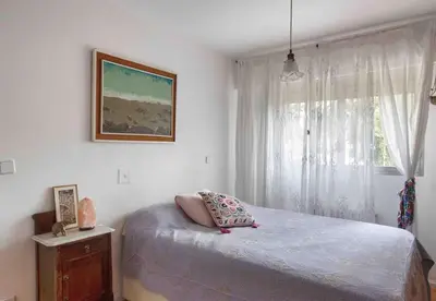 Cama o camas de una habitación en Piso céntrico, bonito, acogedor y luminoso