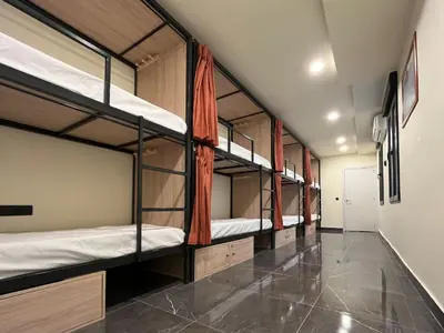 Cama o camas de una habitación en Multi Hostel Lavapies