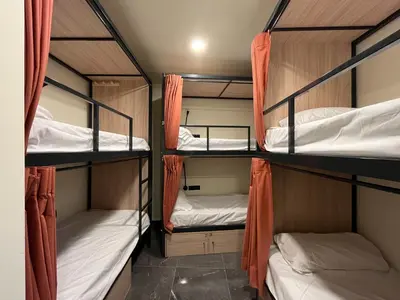 Cama o camas de una habitación en Multi Hostel Lavapies
