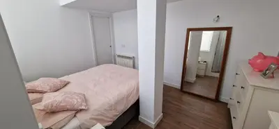 Cama o camas de una habitación en Remanso de luz y silencio en la Puerta del Sol