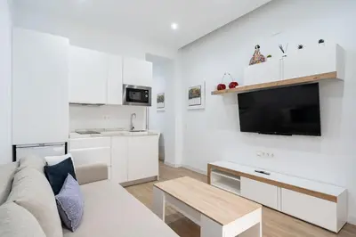Una cocina o zona de cocina en Apartamento acogedor y cómodo GUAD-C