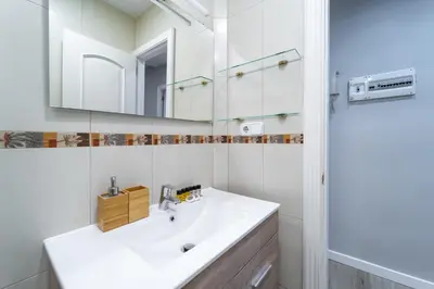 Un baño de GuestReady - Cozy nest in Madrid