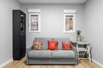 Zona de estar de GuestReady - Cozy nest in Madrid