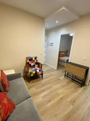 Zona de estar de GuestReady - Cozy nest in Madrid