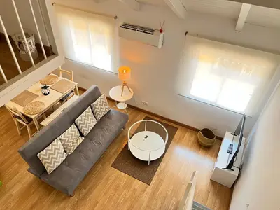 Zona de estar de Duplex Exterior Temporal