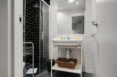 Un baño de Stylish private flat San Miguel
