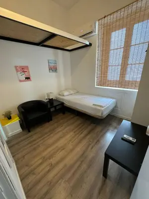Cama o camas de una habitación en Alanta Apartments