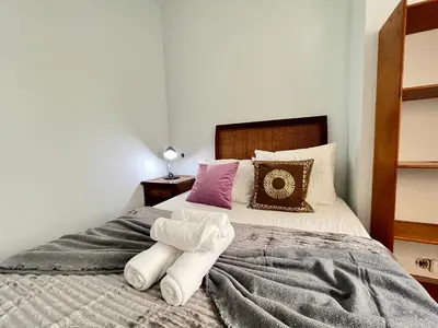 Cama o camas de una habitación en Exclusivo Maria de Molina Temporal