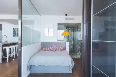 Cama o camas de una habitación en Apartamento Plaza España Calle Princesa