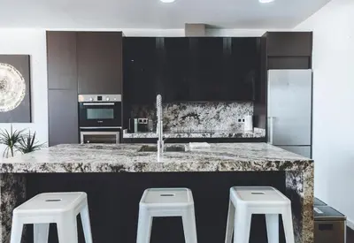 Una cocina o zona de cocina en Apartamento Plaza España Calle Princesa