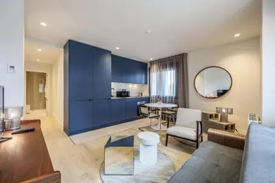 Zona de estar de AmazINN Stay Madrid Palacio Real