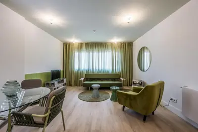 Zona de estar de AmazINN Stay Madrid Palacio Real