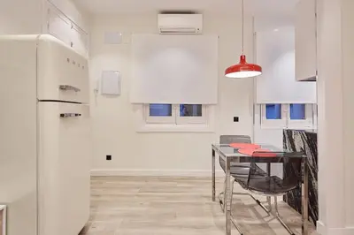Una cocina o zona de cocina en Nice apartment in Calle Hortaleza 96