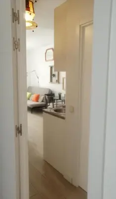 Una cocina o zona de cocina en Apartamento en el Rastro
