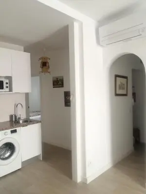 Una cocina o zona de cocina en Apartamento en el Rastro