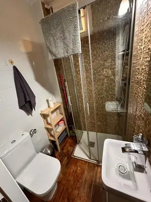Un baño de Casa céntrica, en barrio bohemio