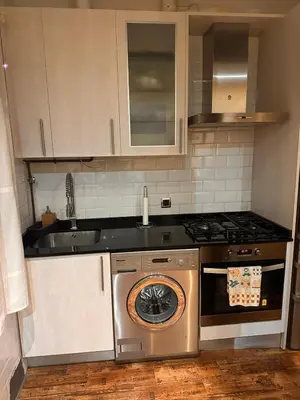 Una cocina o zona de cocina en Casa céntrica, en barrio bohemio