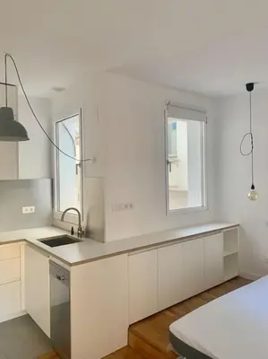 Una cocina o zona de cocina en Estudio ideal en Chamberí