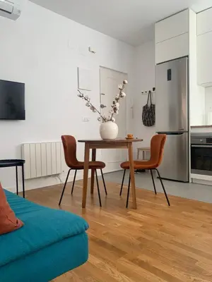 Una televisión o centro de entretenimiento en Estudio ideal en Chamberí