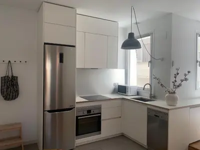 Una cocina o zona de cocina en Estudio ideal en Chamberí