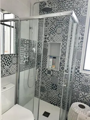Un baño de Piso Madrid Centro 5 min andando Gran Vía
