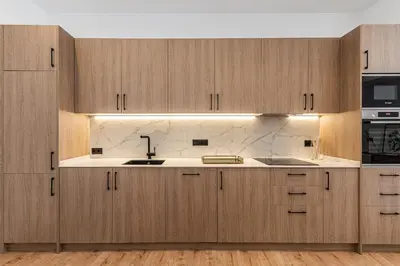 Una cocina o zona de cocina en Exyca Embajadores