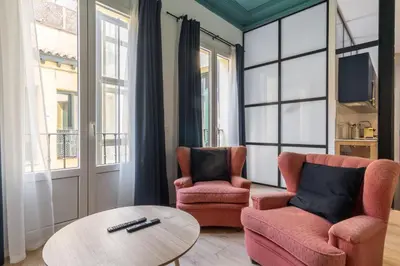 Plano de Modern Cozy - 1Bedroom 1Bathroom - Chueca