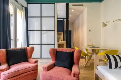 Plano de Modern Cozy - 1Bedroom 1Bathroom - Chueca