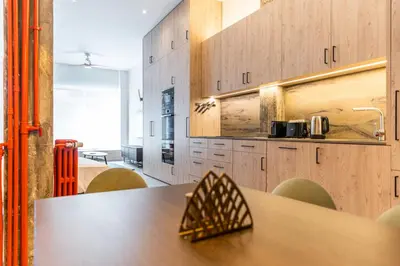 Una cocina o zona de cocina en VR Palace Apartments