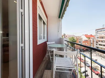 Un balcón o terraza de El Hogar de Mercedes
