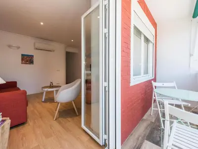 Zona de estar de El Hogar de Mercedes