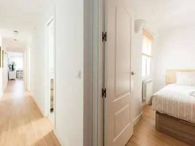 Cama o camas de una habitación en El Hogar de Mercedes