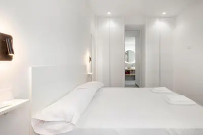 Cama o camas de una habitación en Bright Refurbished -1Bedroom 1Bathroom-Salamanca