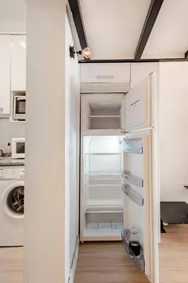 Una cocina o zona de cocina en Apartamento con encanto en Malasaña