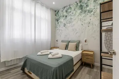 Cama o camas de una habitación en Waou Fresh Confort I