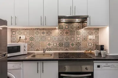 Una cocina o zona de cocina en Waou Fresh Confort I