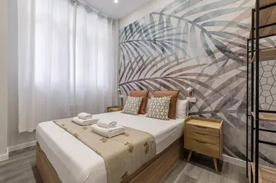 Cama o camas de una habitación en Waou Fresh Confort II