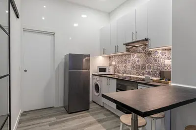 Una cocina o zona de cocina en Waou Fresh Confort II