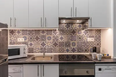 Una cocina o zona de cocina en Waou Fresh Confort II