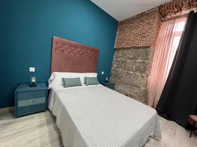 Cama o camas de una habitación en Redondilla